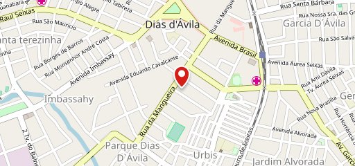 Dias d'Ávila no mapa