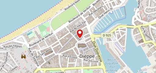 Dieppe Kebab sur la carte