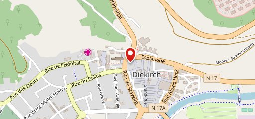 Dikrich Pizza Kebap Haus sur la carte