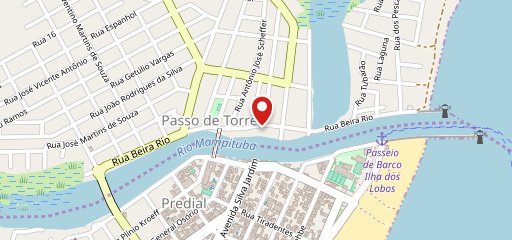 Dinho Restaurante e Pizzaria no mapa