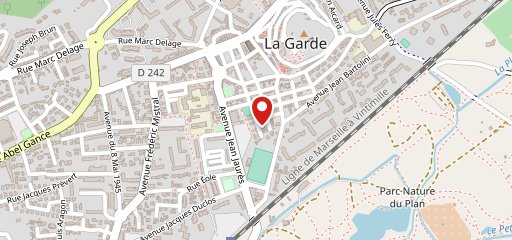 DINI PIZZA La Garde sur la carte