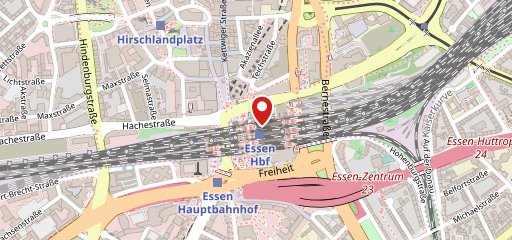 Ditsch Essen Hauptbahnhof sur la carte