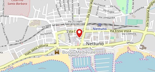 D VERSO BISTRO RISTORANTE NETTUNO sur la carte