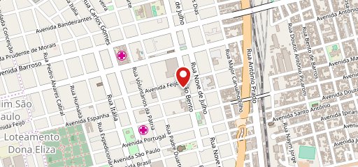 Restaurante Divina Gula no mapa