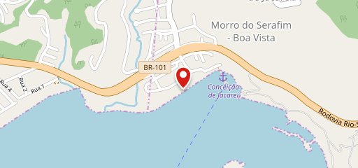 Quiosque Diva e Mauro no mapa