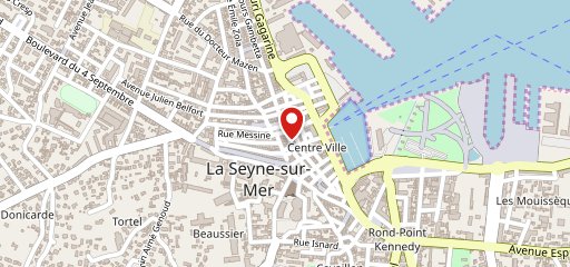 DK13 La Seyne sur la carte