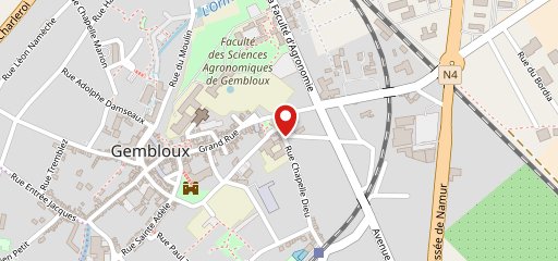 Restaurant DKLé Gembloux sur la carte