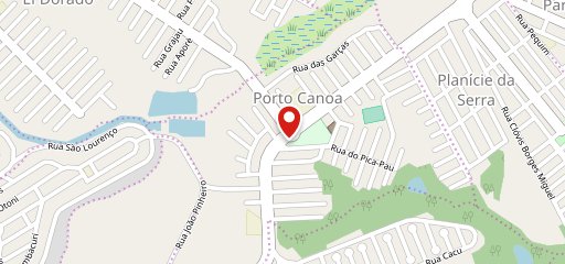 Di Franco Pizzaria - Porto Canoa no mapa