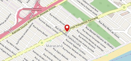 Dois Corações Pizzaria no mapa