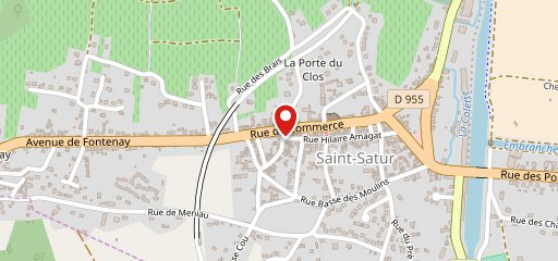 Bar des Sports sur la carte