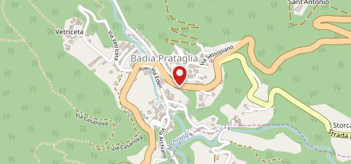 Dolce e Salato Badia Prataglia sulla mappa