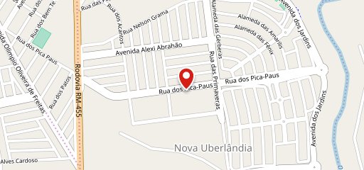 Dom Alves Pizzaria no mapa