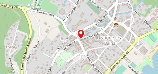 Domaine De Divonne sur la carte