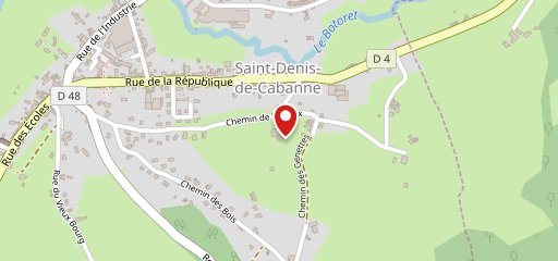 Domaine de la Doux sur la carte