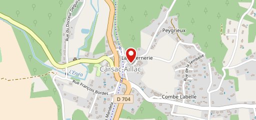 Domaine Lacoste sur la carte