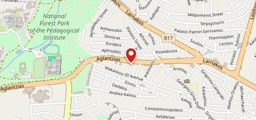 Domino's Pizza - Aglantzia Store sur la carte