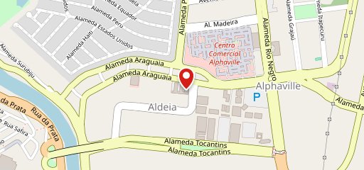 Domino's Pizza - Alphaville no mapa