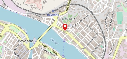 Domino's Pizza Bayonne sur la carte