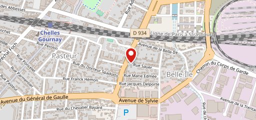 Domino's Pizza Chelles sur la carte