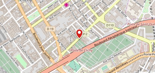 Domino's Pizza Clichy sur la carte