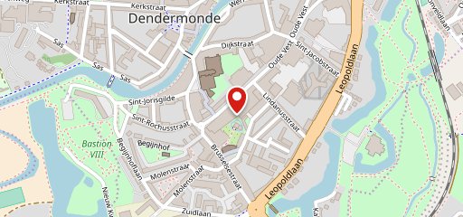 Domino's Pizza Dendermonde sur la carte