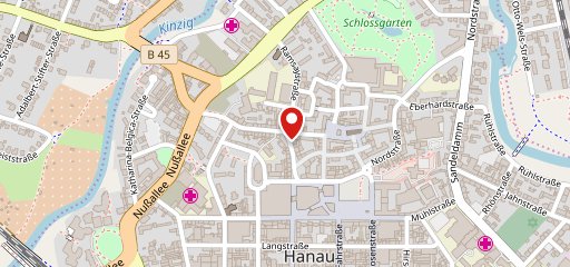 Domino's Pizza Hanau sur la carte