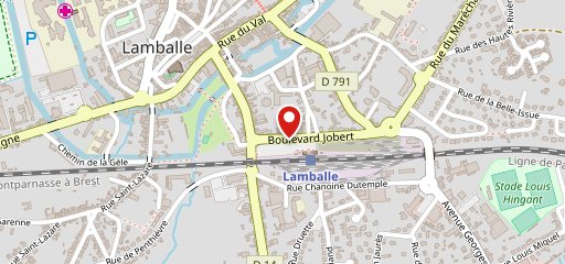 Domino's Pizza Lamballe sur la carte