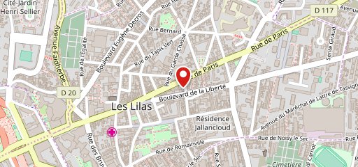 Domino's Pizza Les Lilas on map