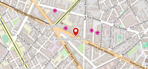 Domino's Lyon 8 - Mermoz sur la carte