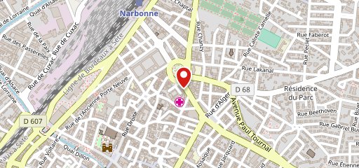 Domino's Pizza Narbonne sur la carte