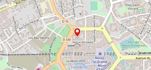 Domino's Noisy-le-grand sur la carte