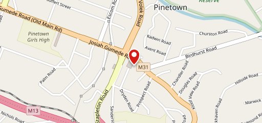 Pizza Perfect Pinetown sur la carte