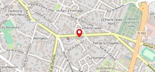 Domino's Pizza Poitiers - Pont Neuf sur la carte