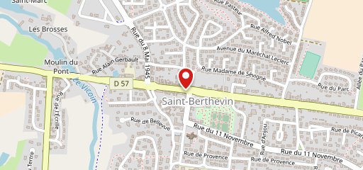 Domino's Pizza Saint-berthevin sur la carte