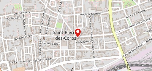 Domino's Pizza Saint-pierre-des-corps sur la carte