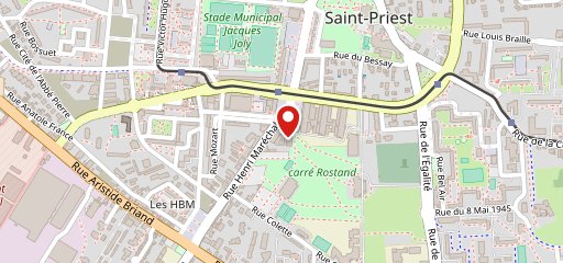 Domino's St-Priest sur la carte