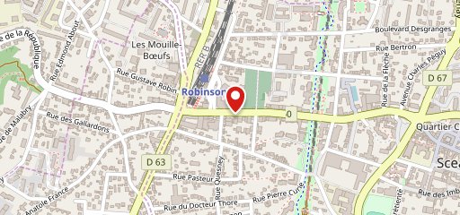 Domino's Pizza Sceaux sur la carte