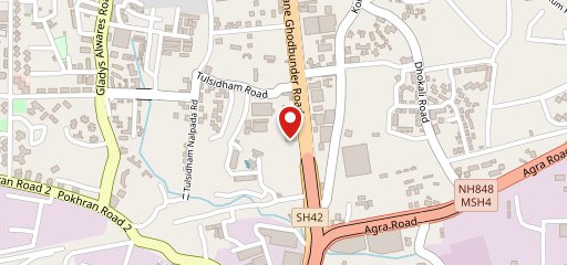 Domino's Pizza Manpada Thane West, Thane on map