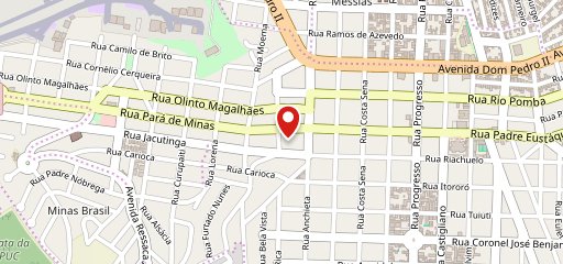 Domino's Pizza - Padre Eustáquio no mapa