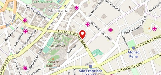 Domino's Pizza no mapa