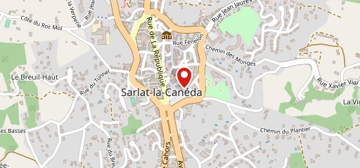 Don Camillo Sarlat la Canéda sur la carte