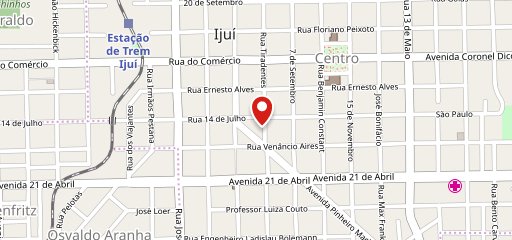 Dona Augusta Ijuí no mapa