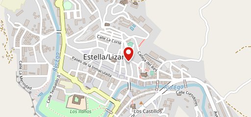 Kebab Estella on map