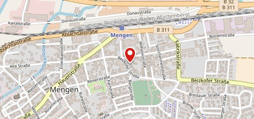 Doner Mengen sur la carte