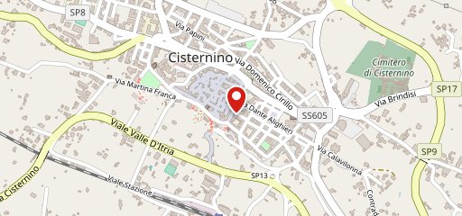 Pizzeria Doppio Zero sur la carte