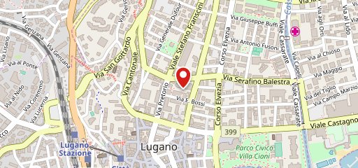 Downtown Lugano sulla mappa