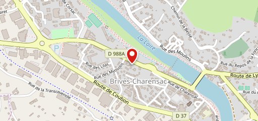 DOYDOY Brives-Charensac sur la carte