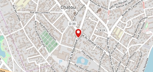 Dragon de Chatou. sur la carte