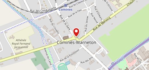 Dreams Donuts Comines-Warneton sur la carte