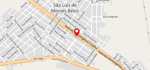 Du Cheff São Luis de Montes Belos no mapa